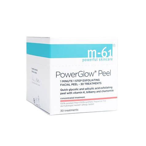 m 61 power glow peel